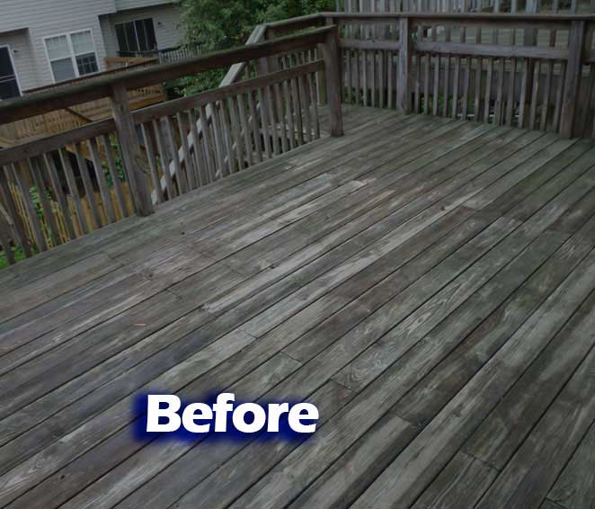 Wood Deck After