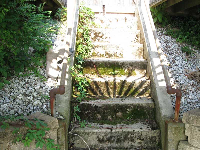 Cement Steps Before